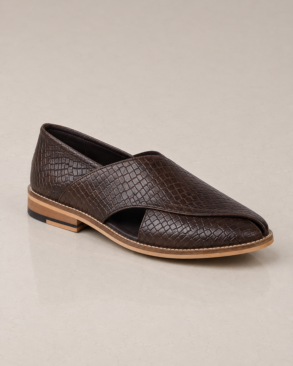 Peshawari - Alligator Olive
