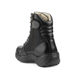 Commando Tactical Boots : 9 Inches Black Suede leather Tactical boots with Memory foam footpad.