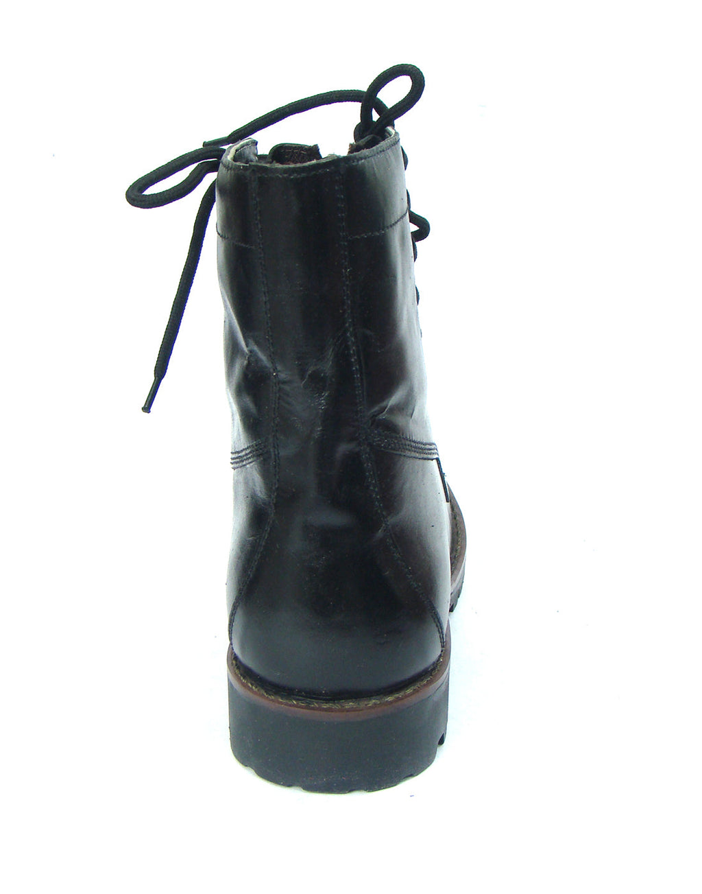 Pilots Boots : Black leather boots for Pilots with Memory foam footpad. Article : A610