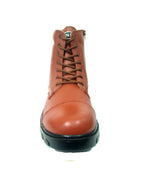 Police DMS Boot : Genuine leather Police Uniform boots with  Brass side chain & Memory foam footpad.  Article-601P