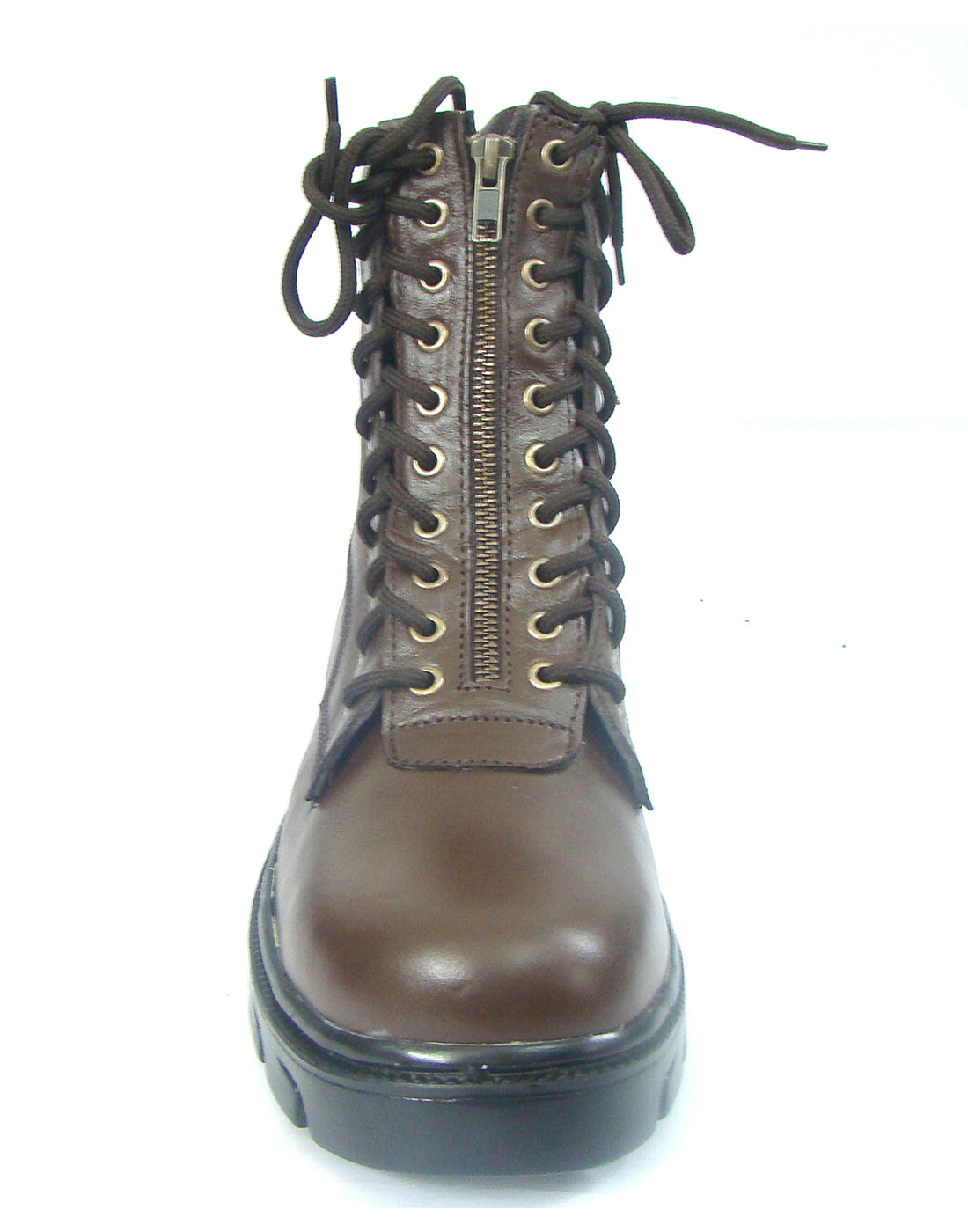 Pilots Boots : Brown leather flying boots for Men & Women Pilots with Memory foam footpad. Article : 610A