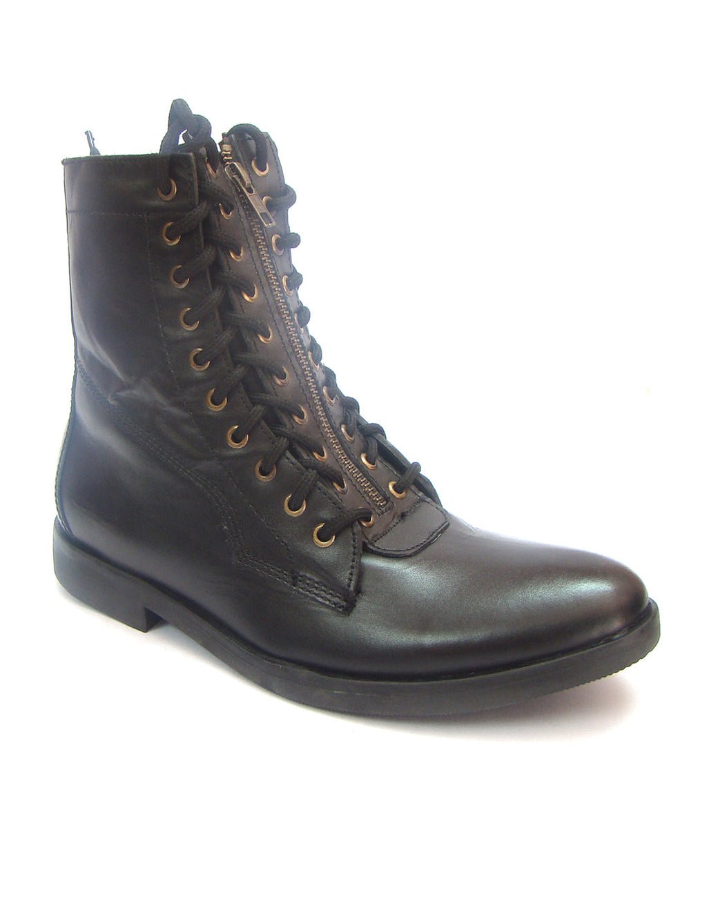 Pilots Boots : Brown leather flying boots for Pilots with Memory foam footpad. Article : 610W