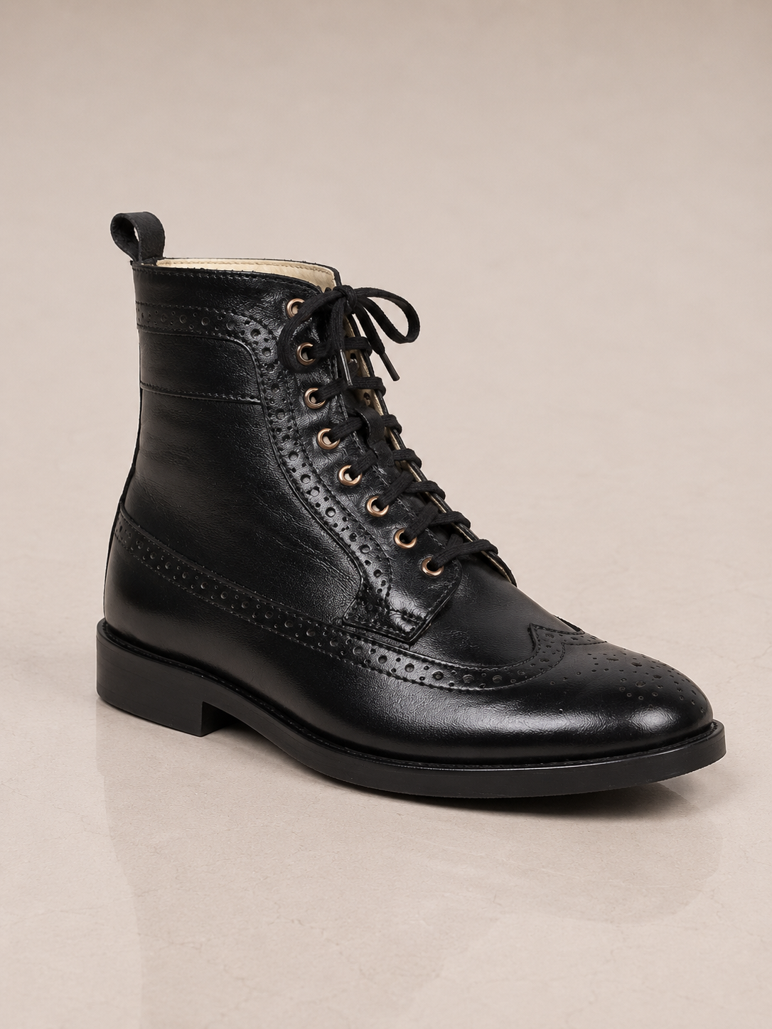Brogue Boot - Black
