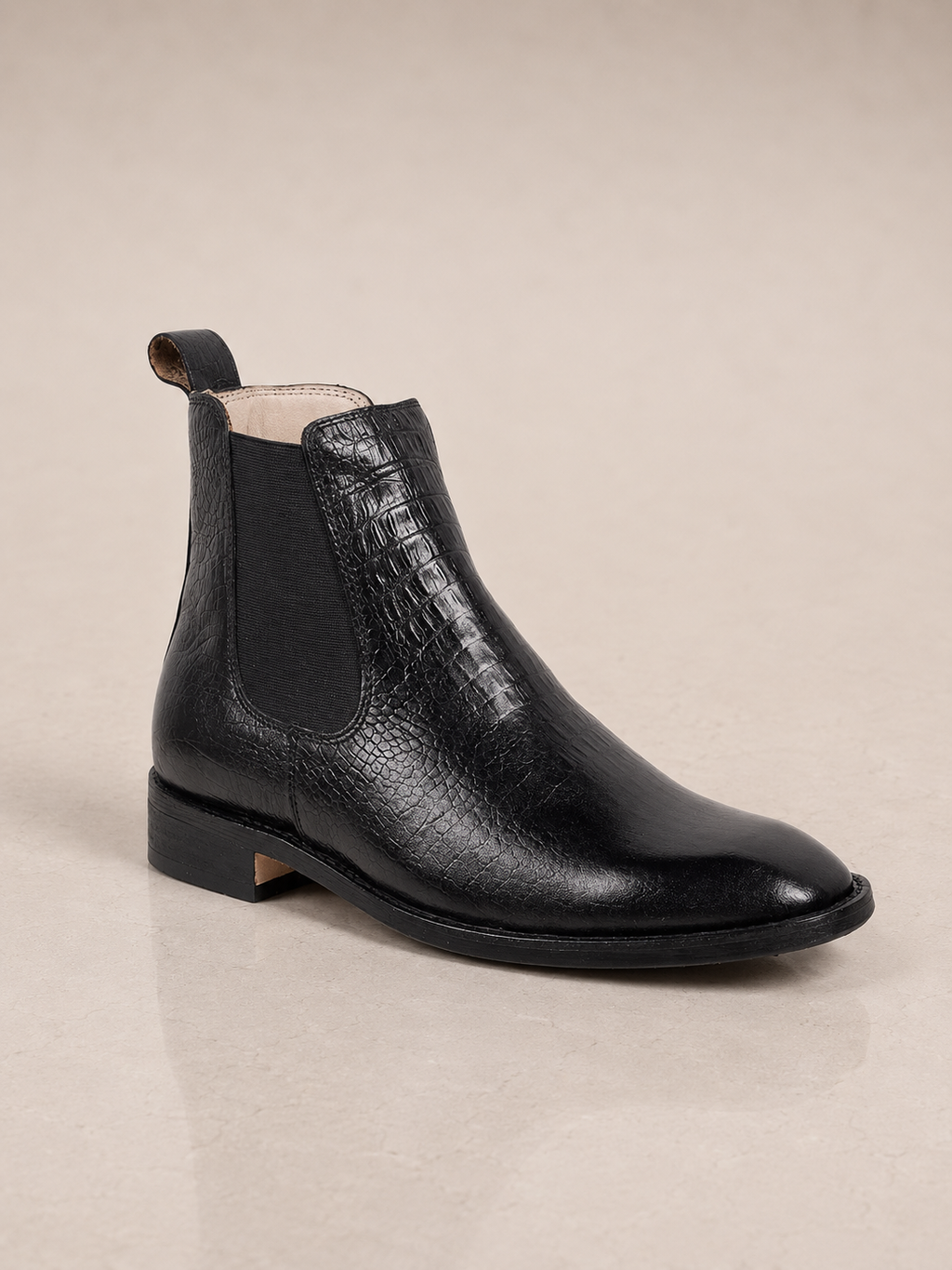 Goodyear Chelsea - Black Croco