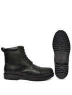 Safety Shoes : Industrial Safety Boots Steel Toe & Memory foam footpad.