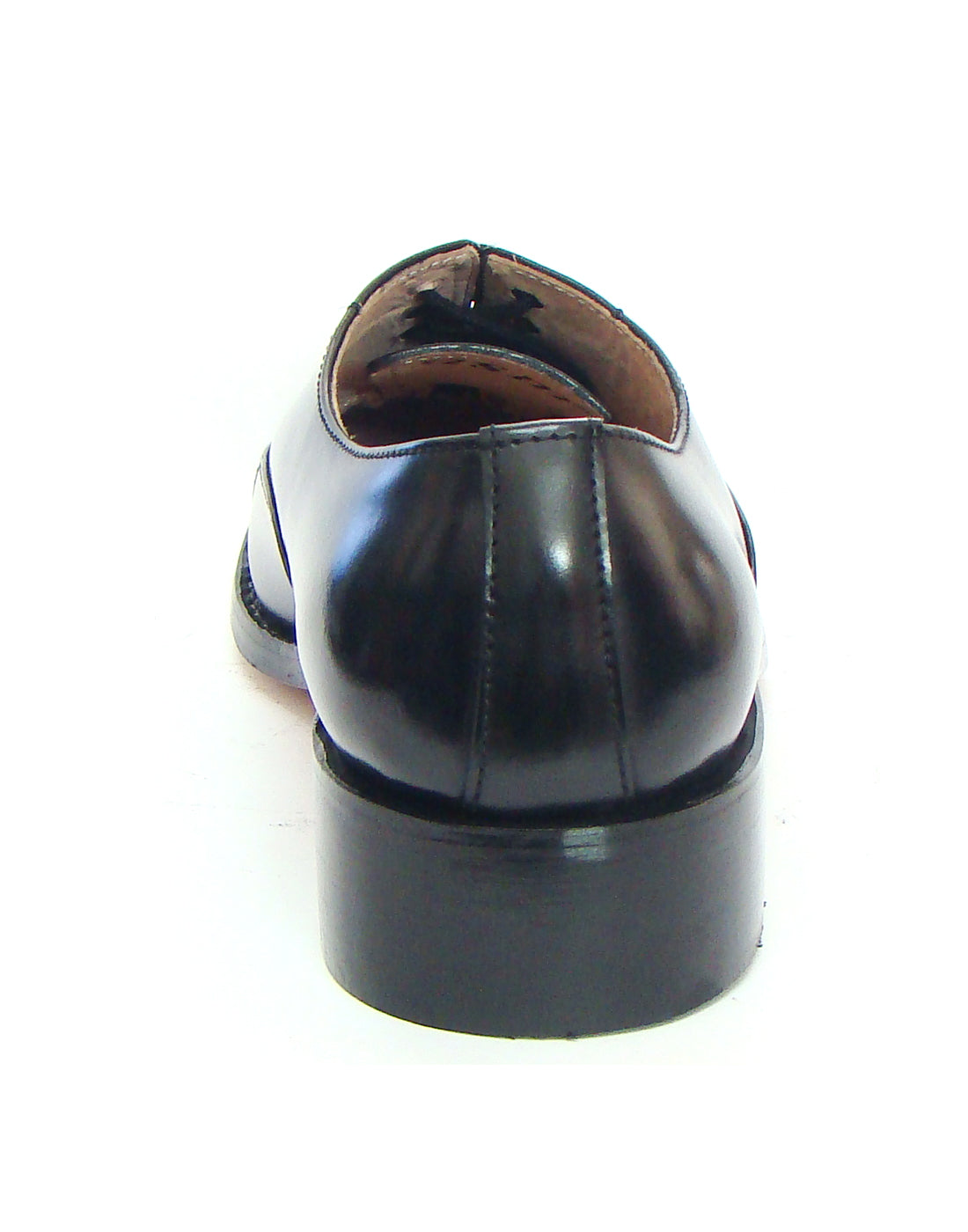 Goodyear Welted Oxford Shoes :  Black leather with Memory foam footpad.