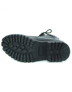 Pilots Boots : Black leather boots for Pilots with Memory foam footpad. Article : A610