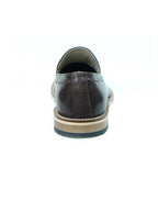 Penny loafers : Brown leather Penny loafer with Tassel & Memory foam footpad. Article : HU116-Brown