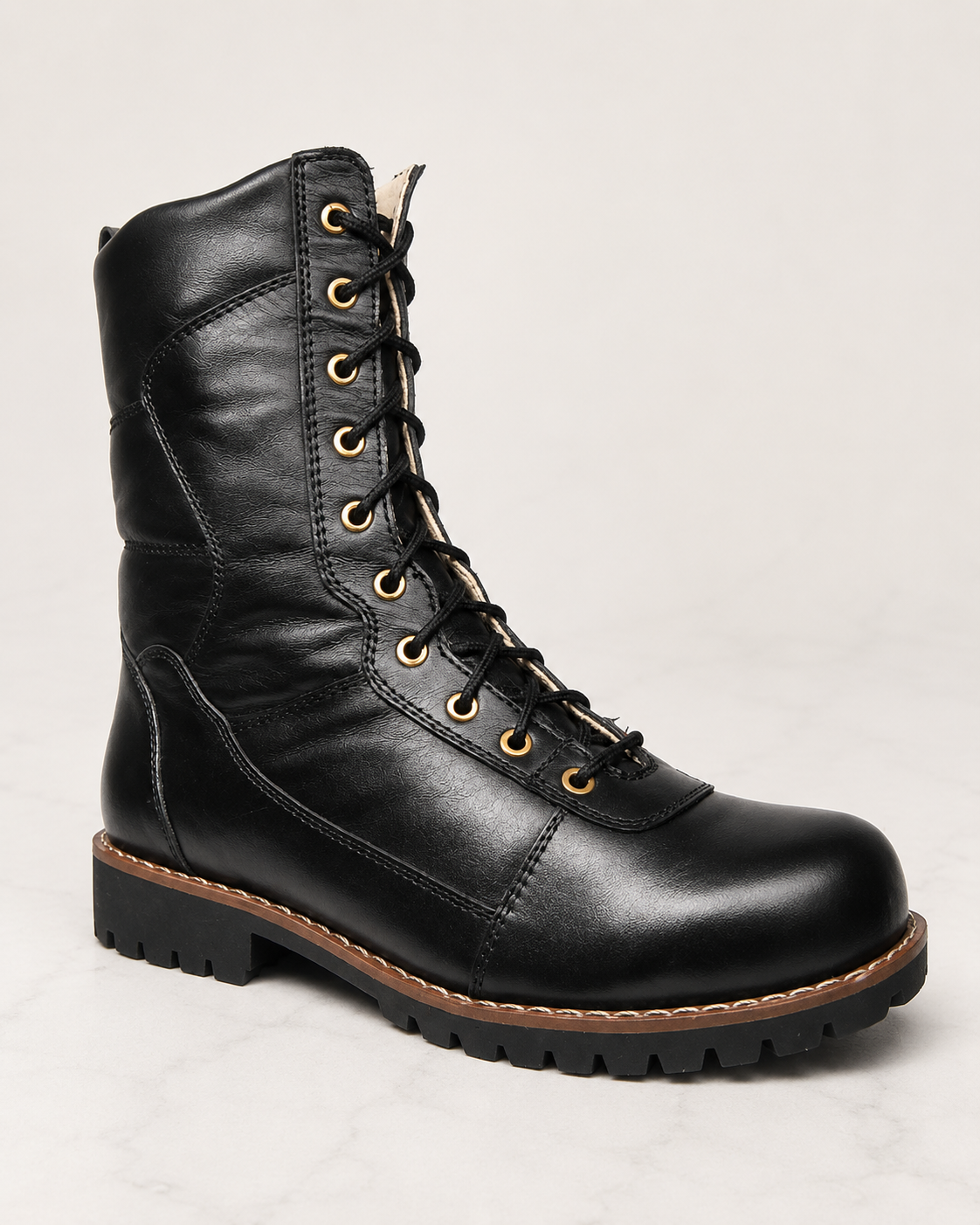 Commando Boots  - Black