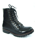 Pilots Boots : Black leather boots for Pilots with Memory foam footpad. Article : A610