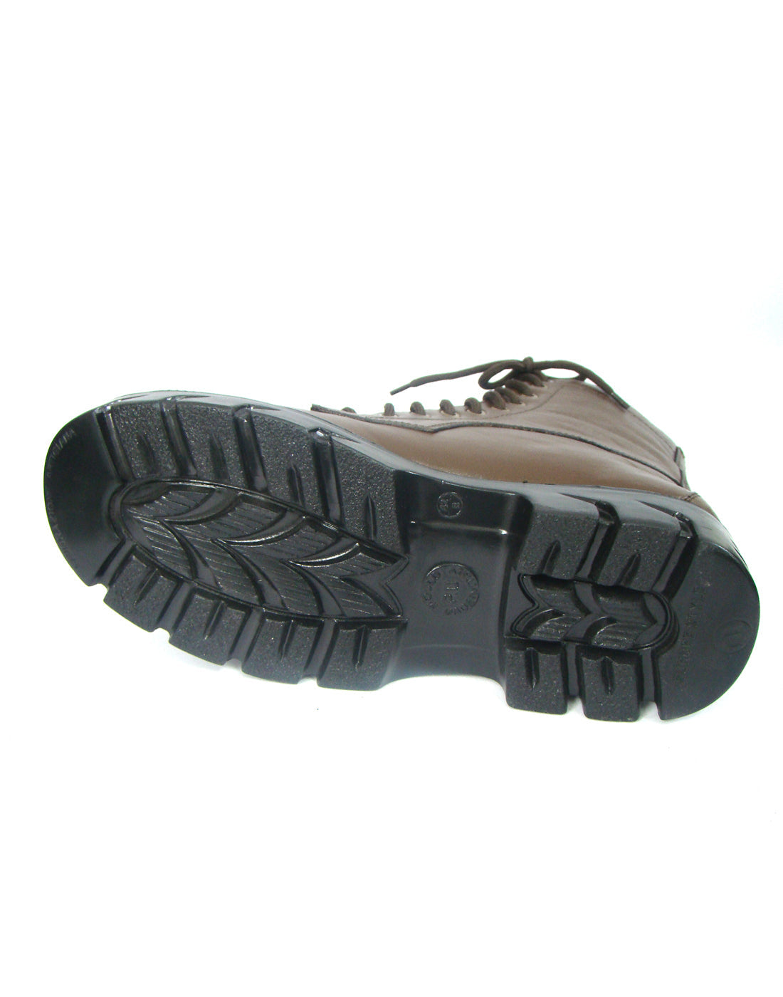 Pilots Boots : Brown leather flying boots for Men & Women Pilots with Memory foam footpad. Article : 610A