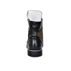 Biker Boots : 6 & 9 Inches Foldable Leather with heavy duty Rubber sole.