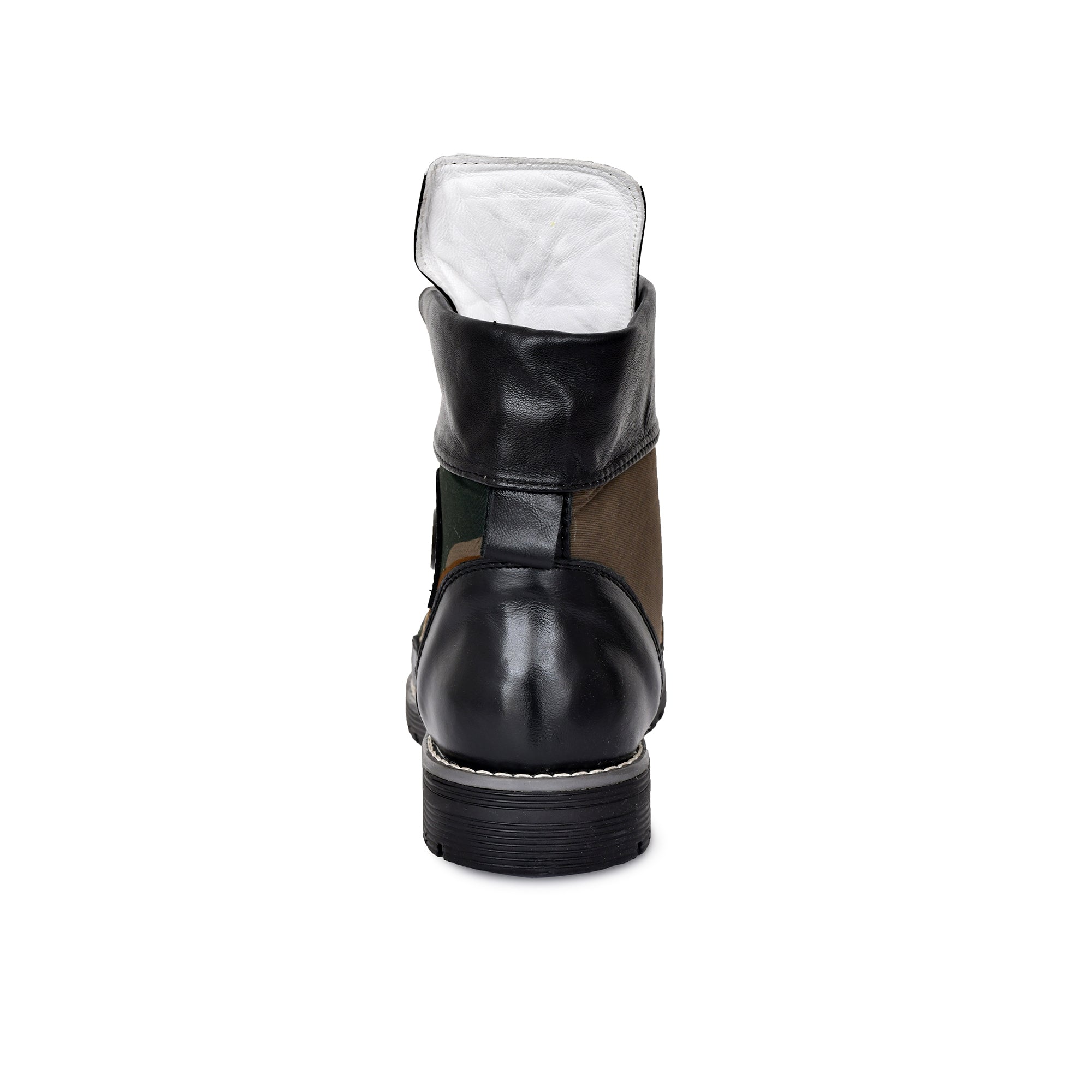 Biker Boots : 6 & 9 Inches Foldable Leather with heavy duty Rubber sole.