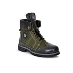 Biker Boots : 6 & 9 Inches Foldable Leather with heavy duty Rubber sole.