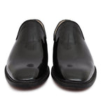 Penny loafers : Black Patent leather Penny loafer with Memory foam footpad. Article : H5073