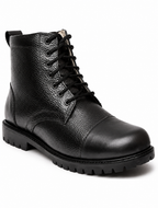 DMS Parade Boots : Black leather Tactical DMS boots with Memory foam footpad. Art: ASM608E