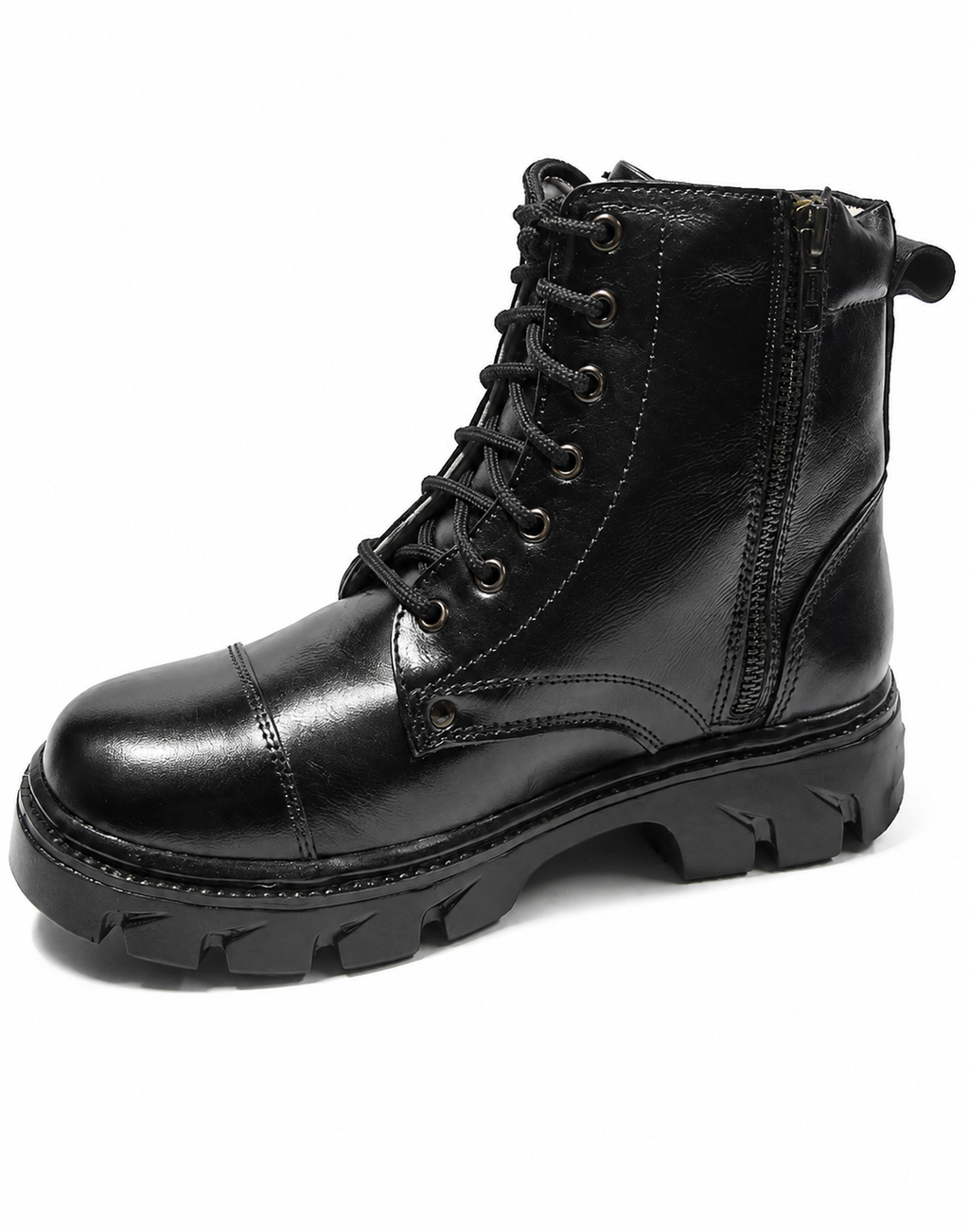 DMS Tactical Boot with Side Chain - Black