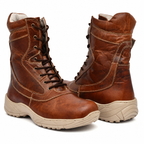 Biker Steel Toe Classic - Brown