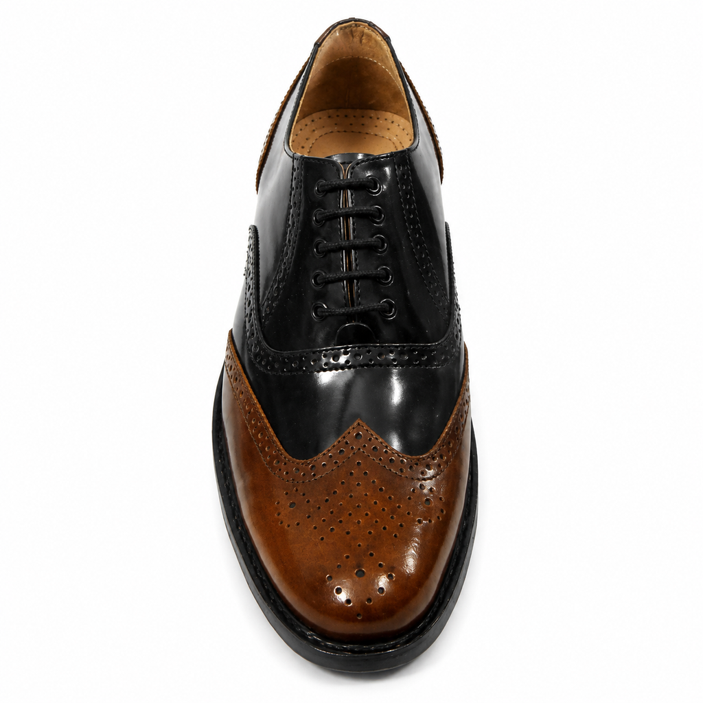 Goodyear Brogue - Tan & Black