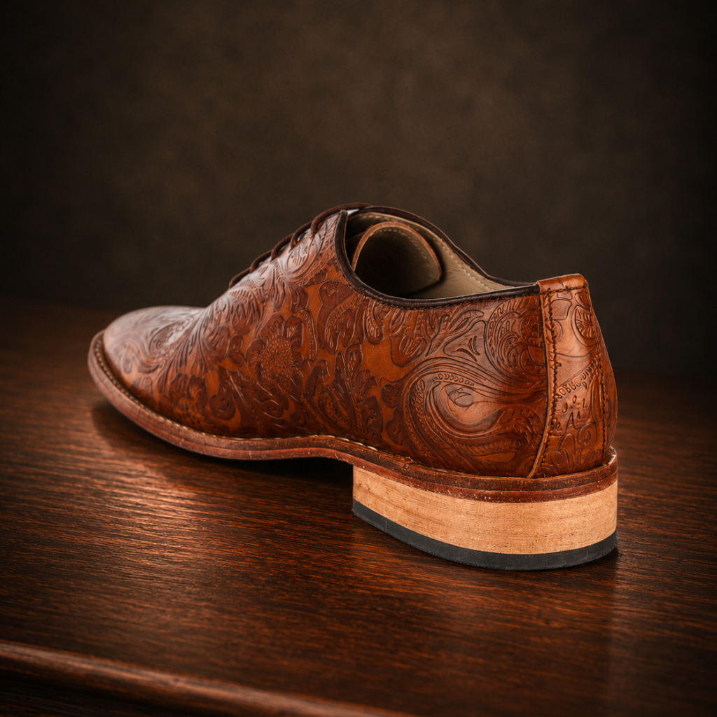 Goodyear Derby - Tan Flora
