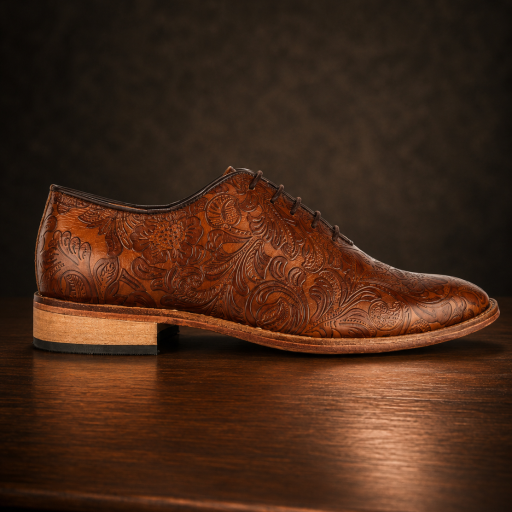 Goodyear Derby - Tan Flora