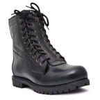 Pilots Boots : Black leather Flying boots for Pilots with Memory foam footpad. Article : 610BE