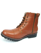 Police DMS Boot : Genuine leather Police Uniform boots with Brass side chain & Memory foam footpad.  Article-A601P