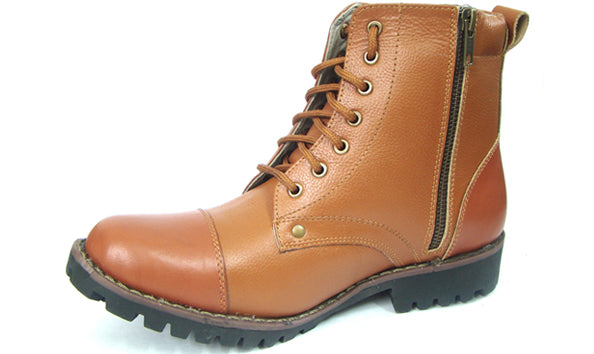 Police DMS Boot : Genuine leather Police Uniform boots with Brass side chain & Memory foam footpad.  Article-601PDM