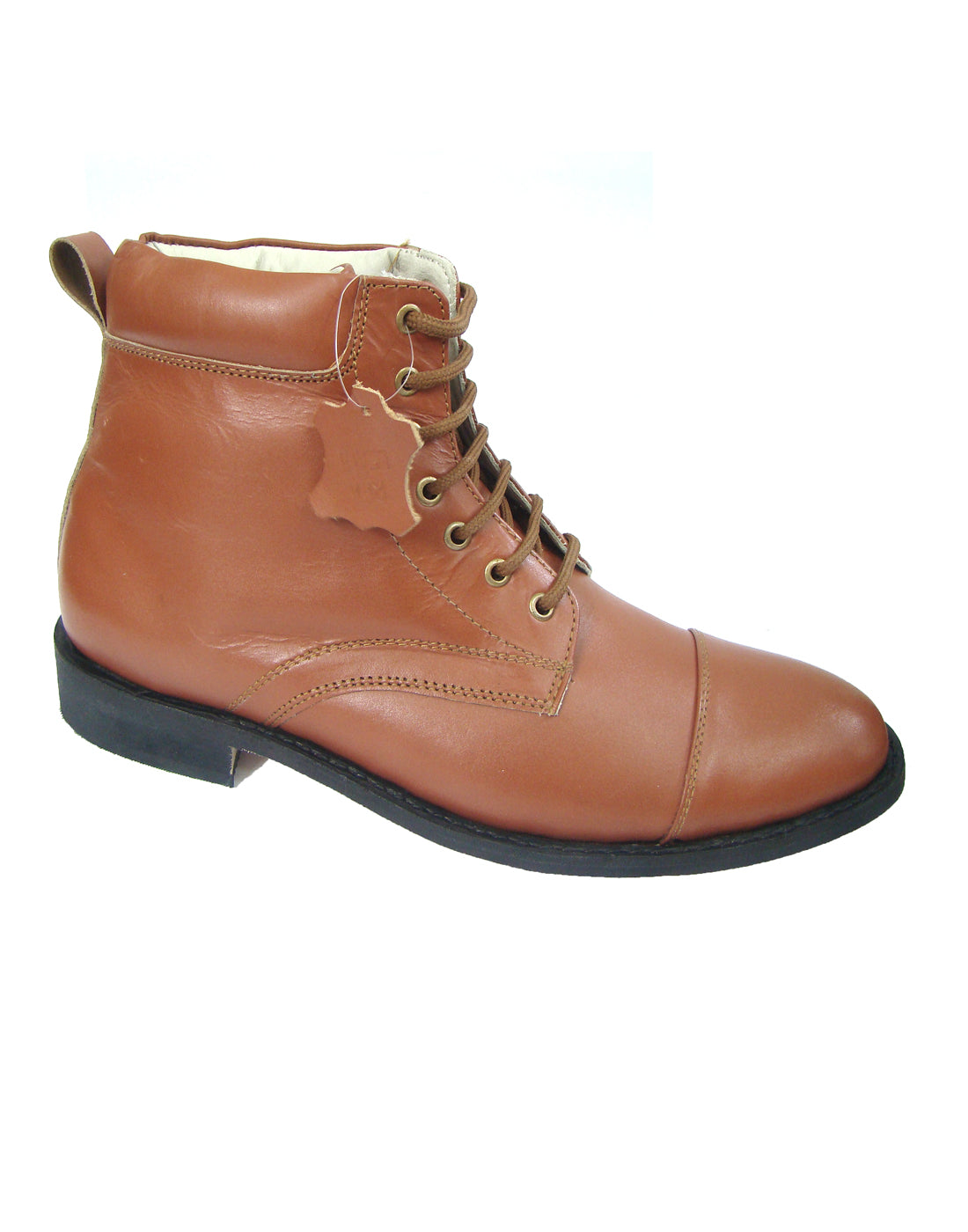 Police Oxford Boot : Genuine leather handmade Goodyear construction with Memory foam footpad.  Article-H106AN