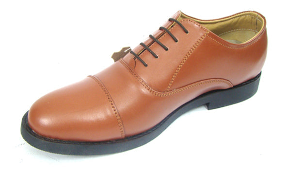 Police Oxford Shoes : Genuine leather Police Uniform shoes with  Memory foam footpad.  Article-106PO