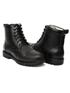 Safety Shoes : Industrial Safety Boots Steel Toe & Memory foam footpad.
