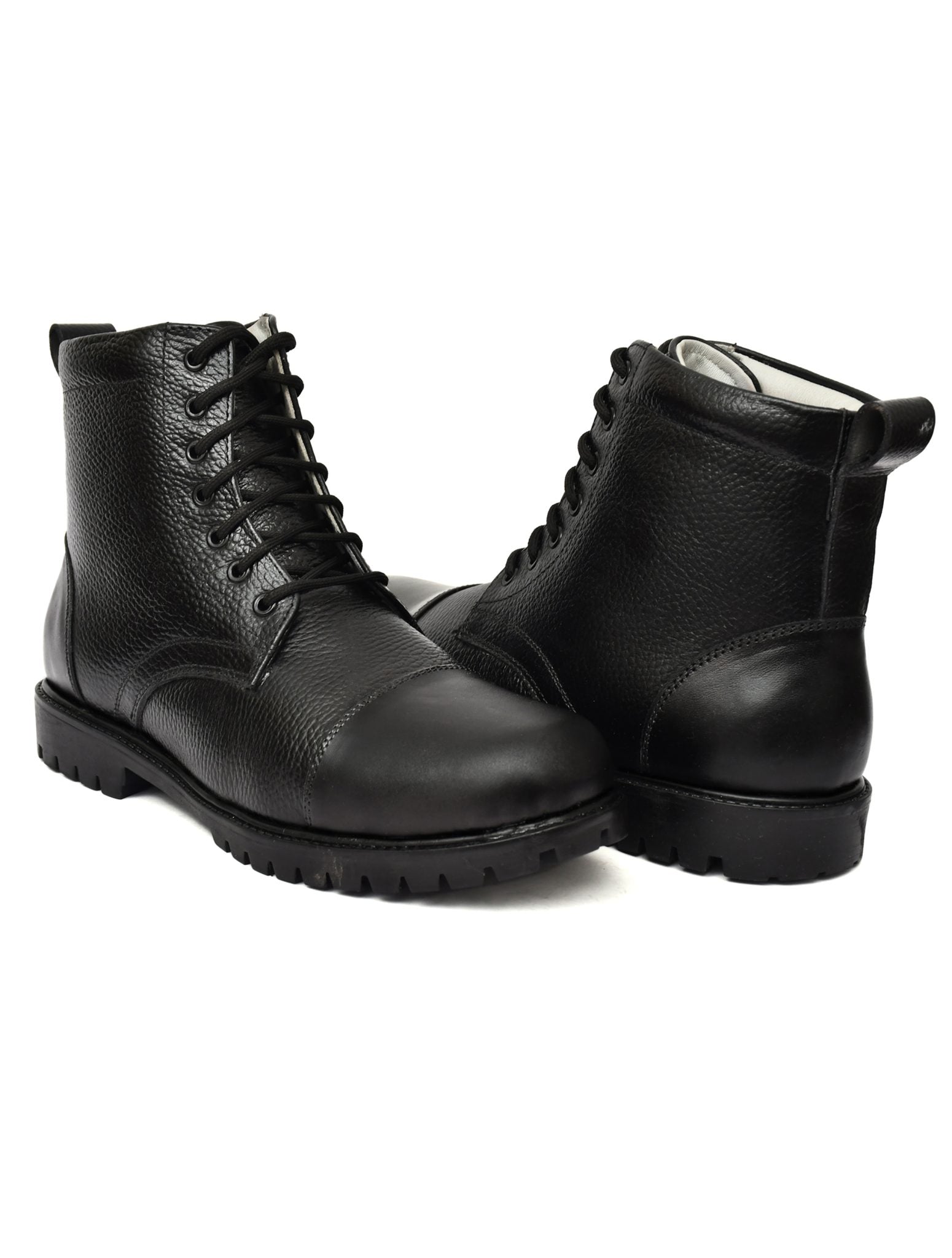Safety Shoes : Industrial Safety Boots Steel Toe & Memory foam footpad.