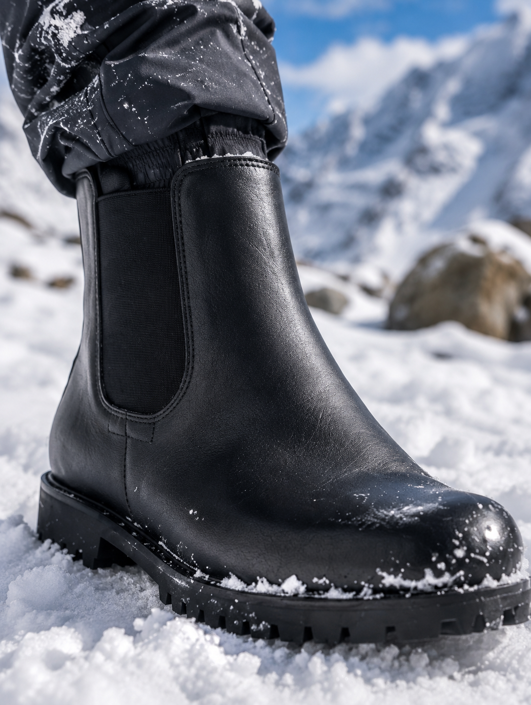 Snow Boot Chelsea - Black