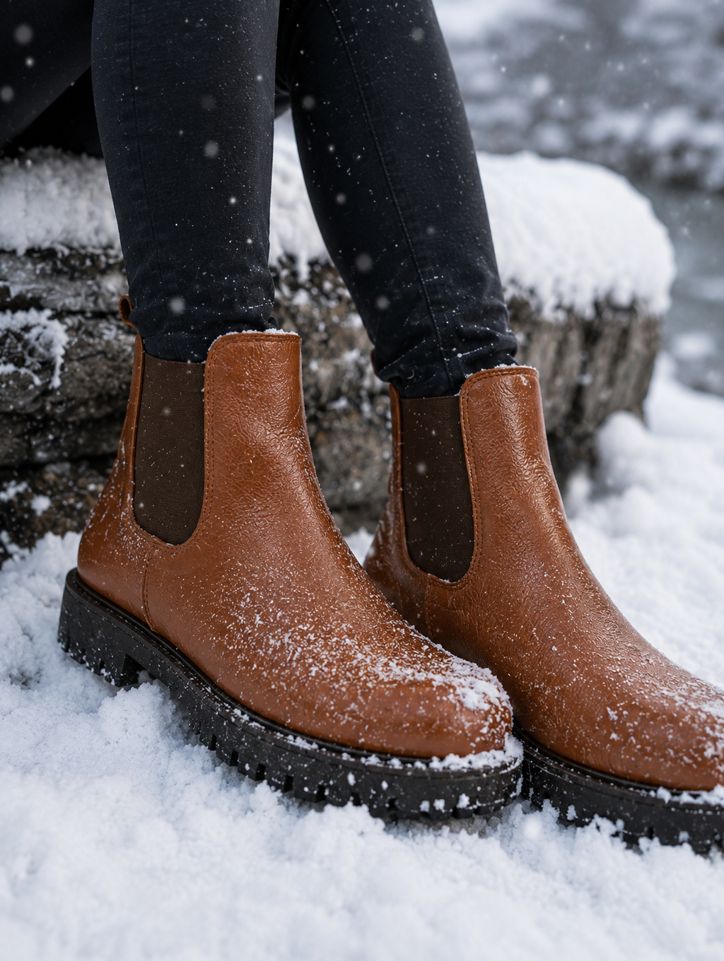 Snow Boot - Brown