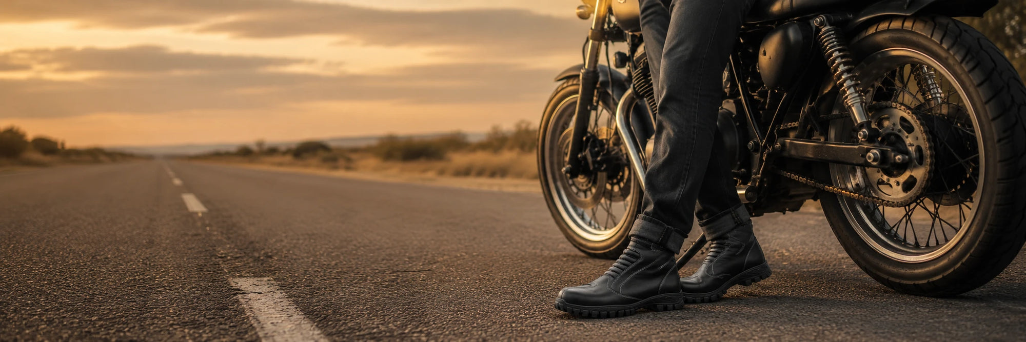amisar biker black side view banner