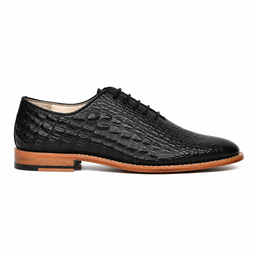 Goodyear Derby - Black Croco