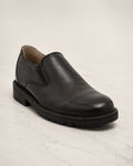 amisar black rubber slip on safety side view
