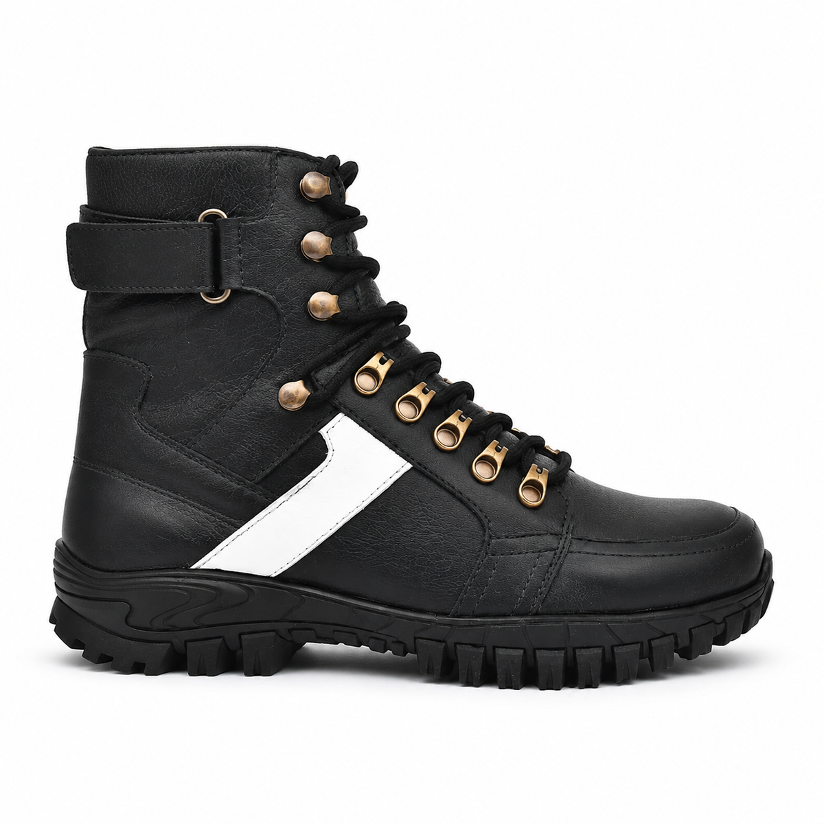 Biker Steel Toe - Black