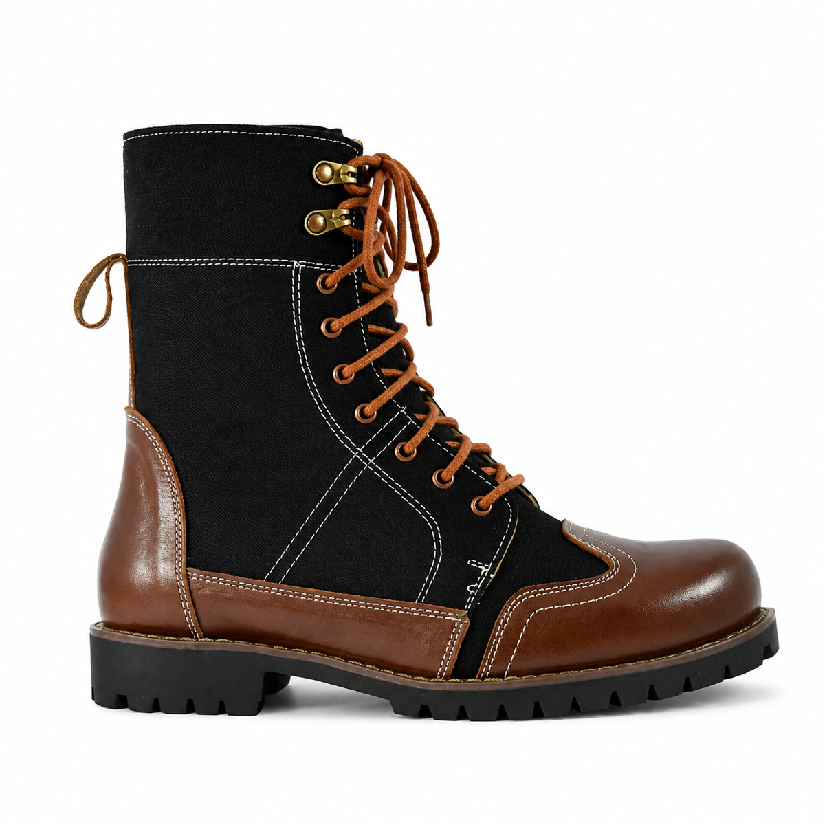 Biker Two-Tone - Black & Tan