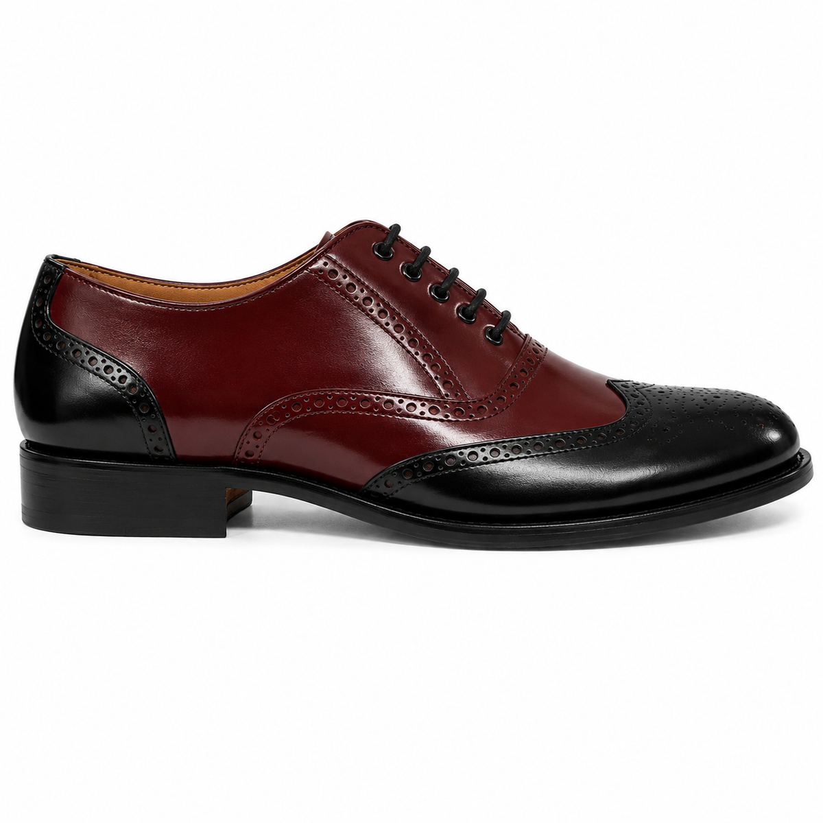 Goodyear Brogue - Black & Wine