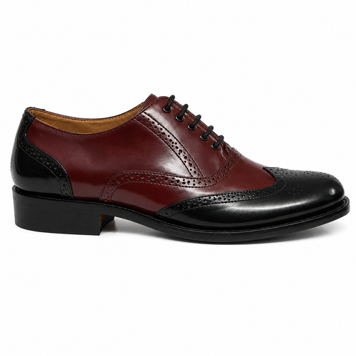 Goodyear Brogue - Black & Wine