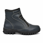 Biker Steel Toe - Blue & Black