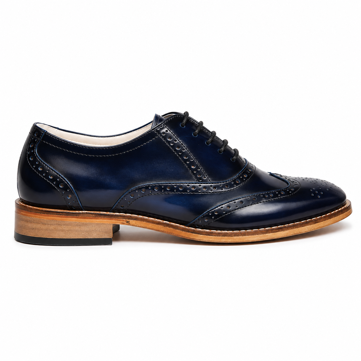 Elevator Brogue - Blue