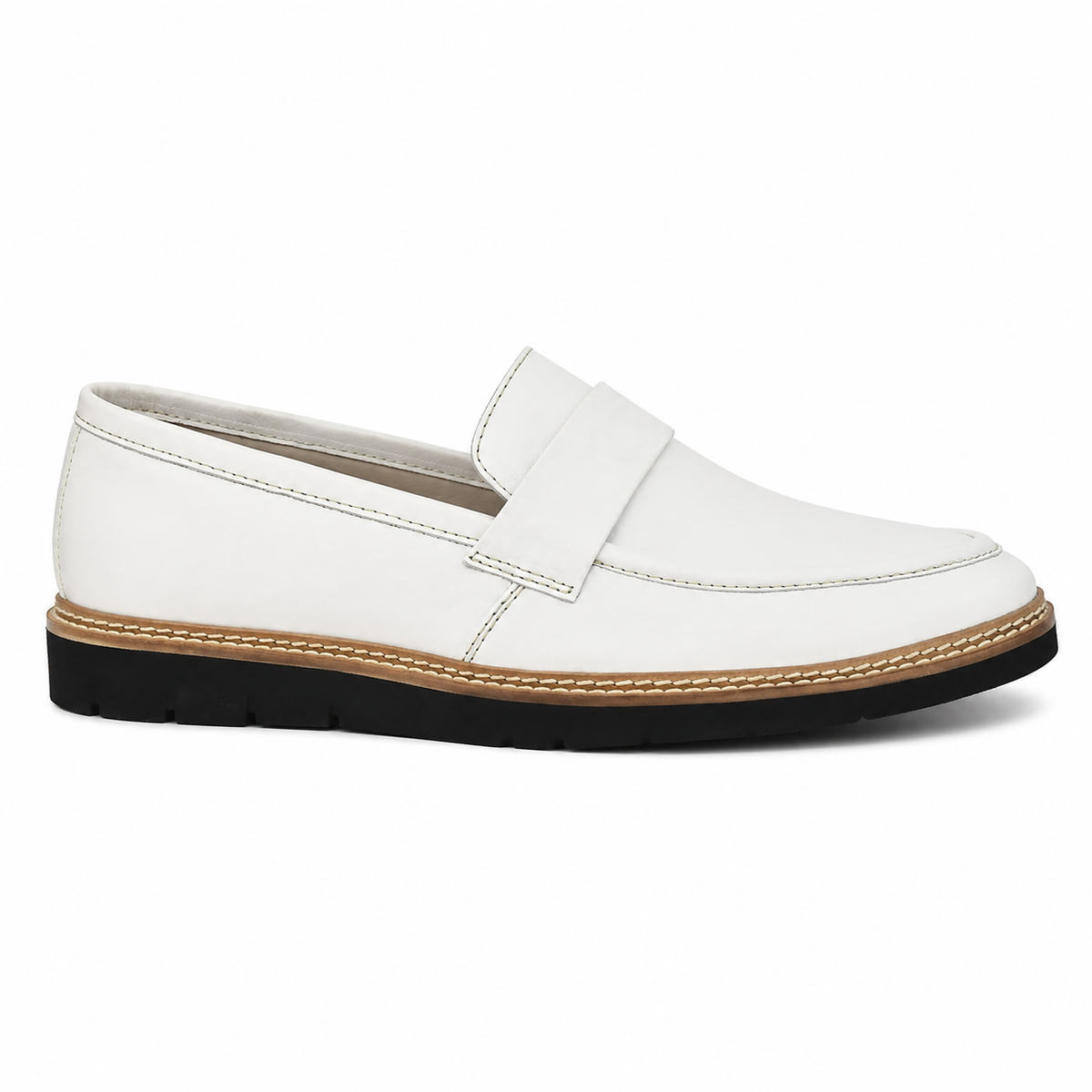 Loafer Casual - White