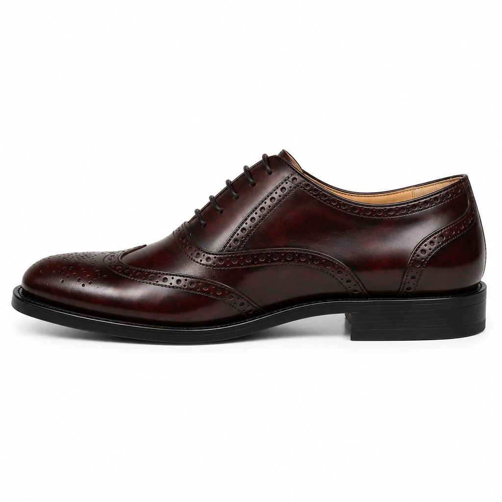 Goodyear Brogue - Wine Brush Off