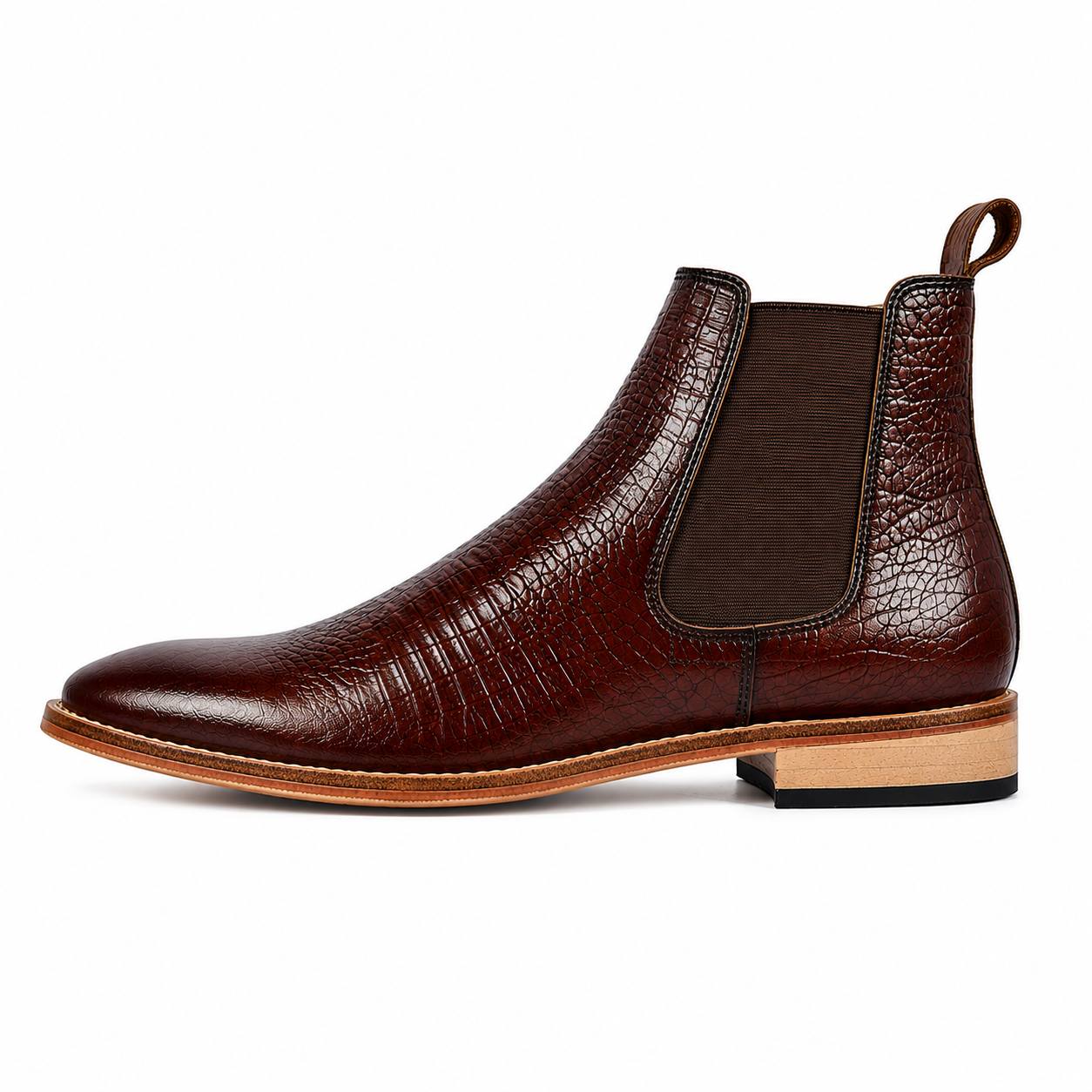 Goodyear Chelsea - Brown Croco