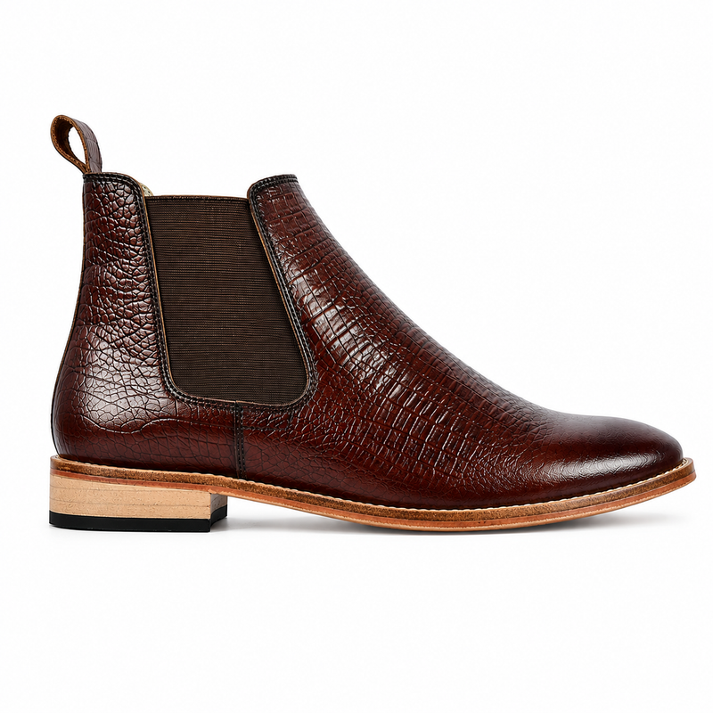 Goodyear Chelsea - Brown Croco