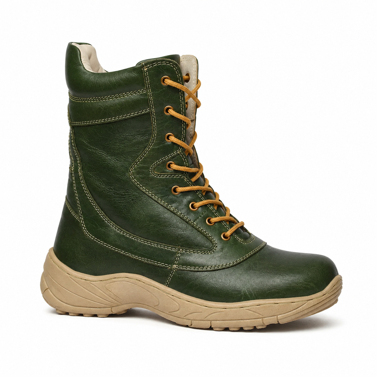 Biker Steel Toe Classic - Green