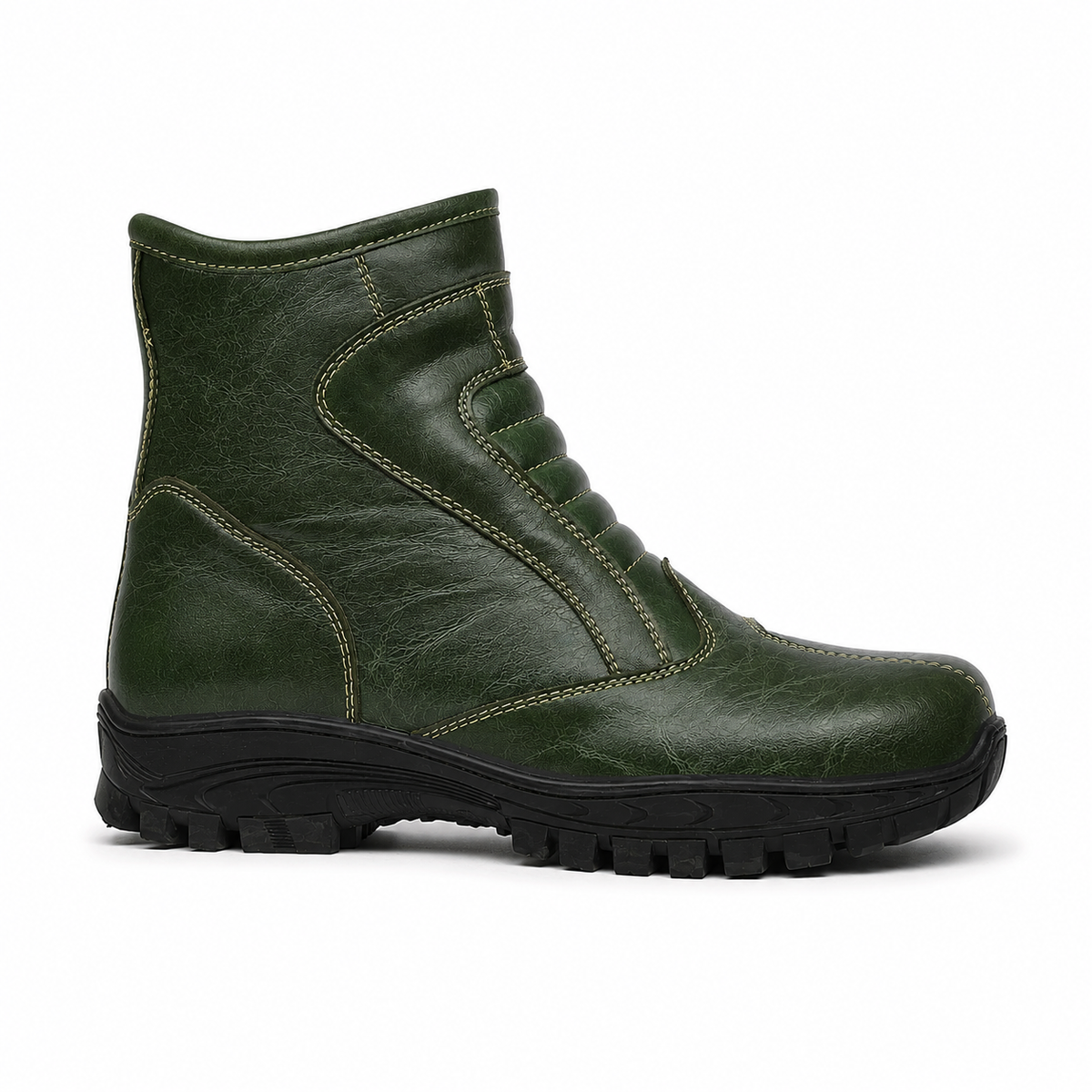 Biker Steel Toe - Green