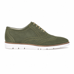 Sneaker - Green Suede
